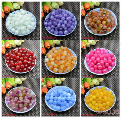 探秘13mm翡翠散珠 DIY饰品中的绿色瑰宝